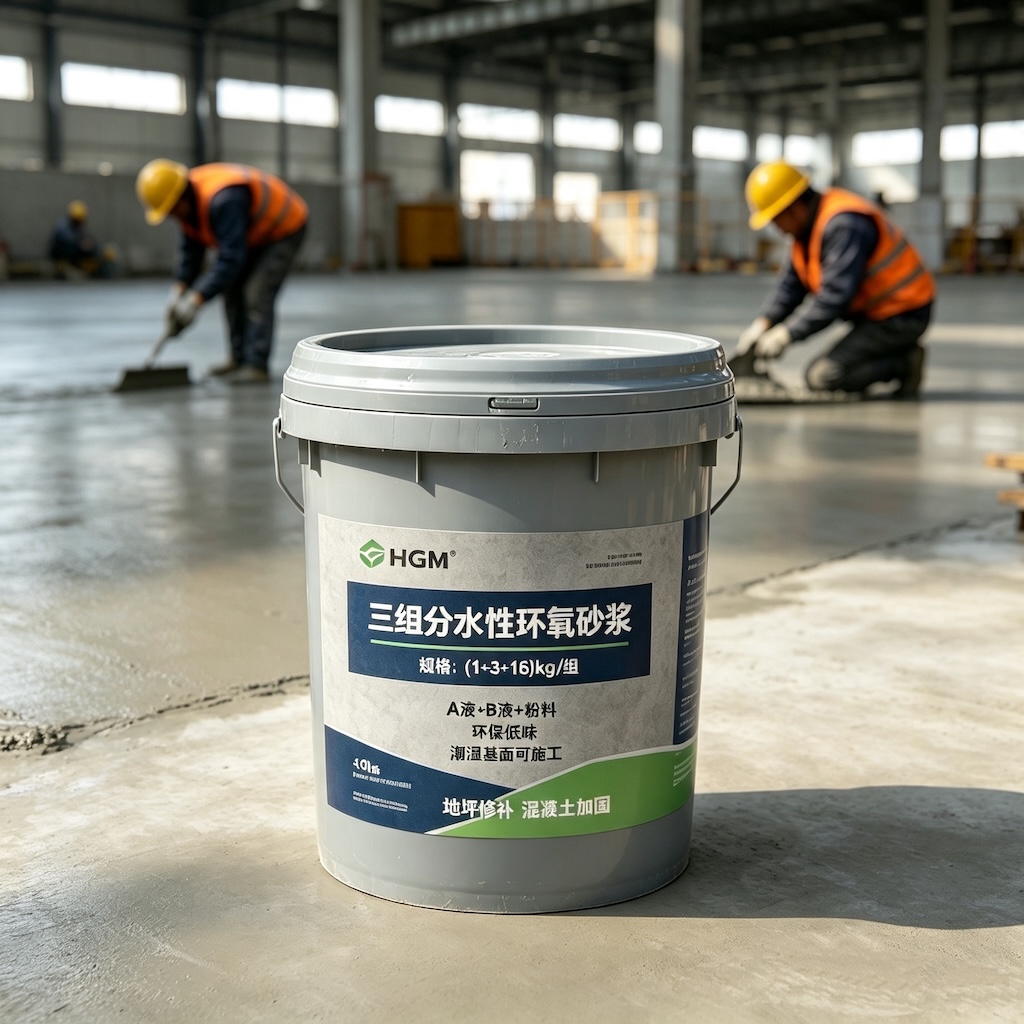 淳安三组份水性环氧砂浆